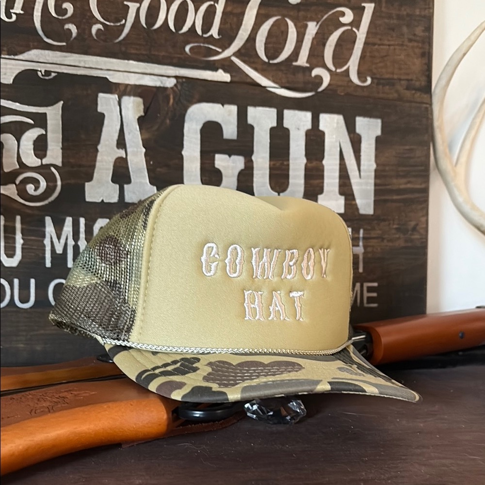Camouflage Cowboy Hat